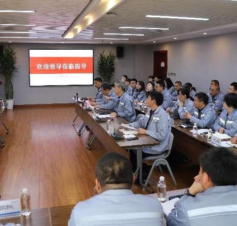 西安水务集团党委委员、总会计师吕沛一行到排水集团调研指导工作