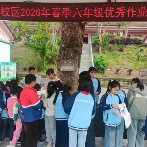 方寸作业见天地，程畈少年展风采 ——程畈校区六年级优秀作业展示侧记