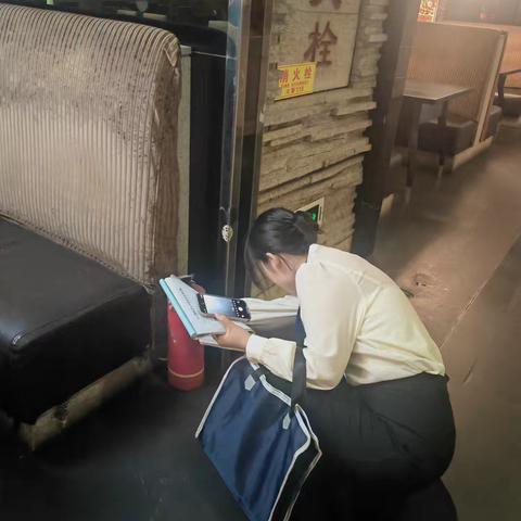 经九路社区严把企业安全关：安全生产复查行动进行时