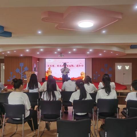 马影中心小学党支部开展“学思想，强党性，重实践，建新功”音乐党课暨党日主题活动