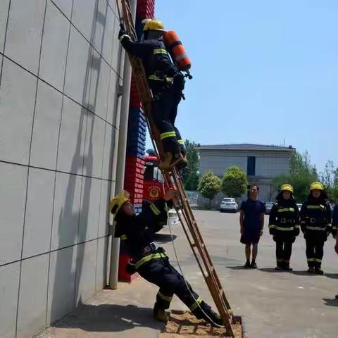 【临沂支队】高新区大队组织紧急救助小组开展自救互救训练