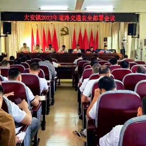 大安镇开展道路交通安全宣传与排查整治行动
