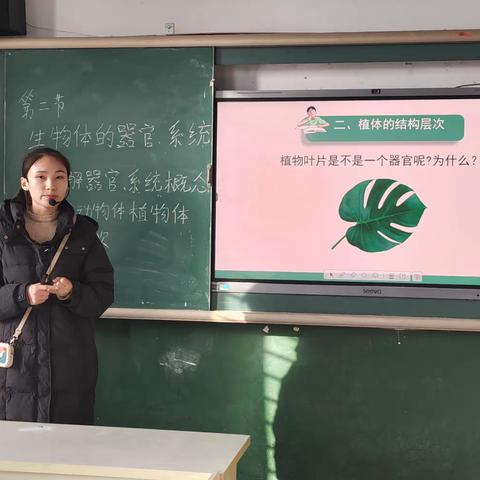 携手共研话成长——理化生教研组教研活动