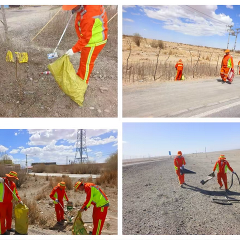 夏日里忙“路”的身影