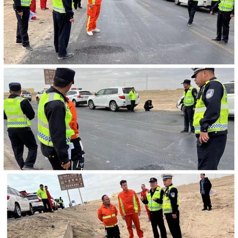 吹响“应急哨” 积极修复路面“陷阱”