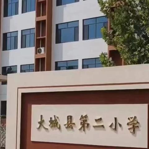 满“新”欢喜    与你相遇——大城县第二小学新生入学指南