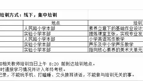 暑期培训凝智慧 蓄力再战新学年——丰县小学英语五、六年级老师暑期培训