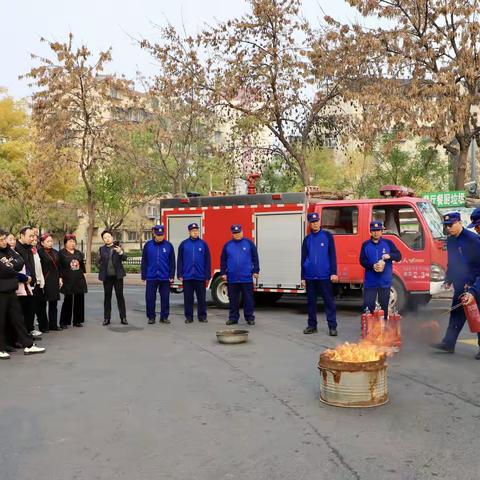 全民消防、生命至上！六里桥村119消防安全主题活动