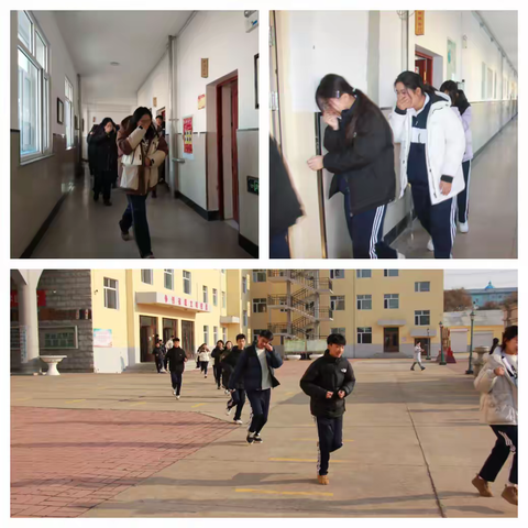 强化安全意识  共筑校园安全屏障 ——同江市职业技术教育中心学校开展消防逃生及护学岗防暴演练