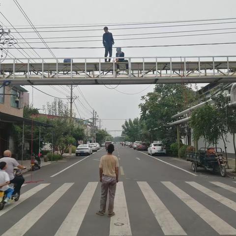 开展飞线治理 助力乡村振兴