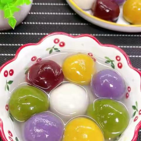 蓓乐幼儿园中四班食育课———炫彩小汤圆