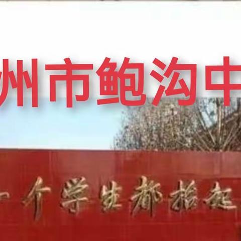 弘扬教育家精神，树师表，铸师魂 ——鲍沟中学师德师风教育活动