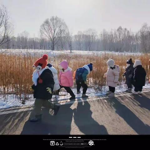 北研大自然芽芽二班线路课程之《❄️邂逅冬雪·感受冰晶❄️》