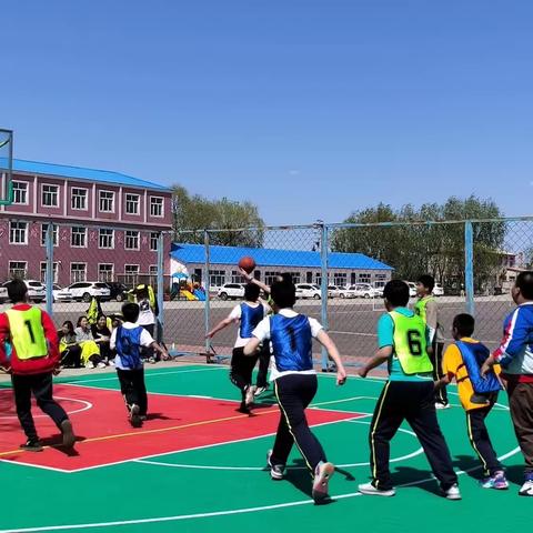 “篮”不住的精彩——集贤县集贤中心校校园篮球赛🏀