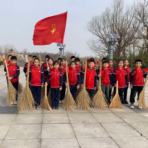 雷锋精神伴我行，小雷锋在行动——羊口中心小学 “学雷锋纪念日”活动