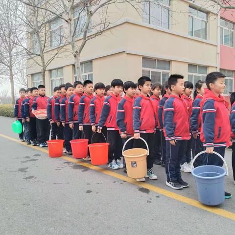 【全环境立德树人】爱我绿水青山——羊口中心小学植树节活动