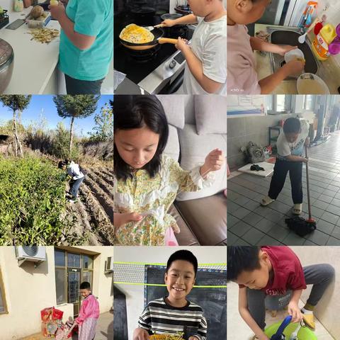 劳动润童心，实践促成长——工农小学四年四班十月劳动总结