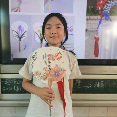 扭扭棒社团：国风扇子的创意诞生记