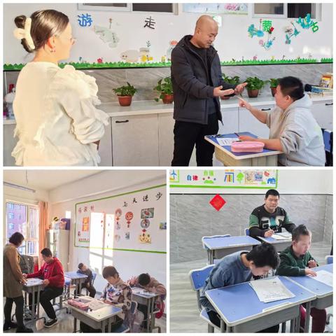 以评促教 以思提质——武川县特殊教育学校期末测评与特色课程总结活动