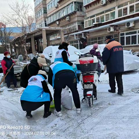 堤口路街道济齐路社区4555“一齐来”志愿服务队授旗仪式圆满成功