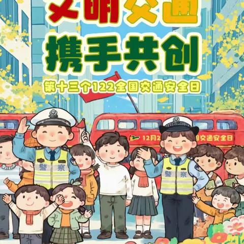 “文明交通，携手共创”——五华一幼乘峰园区 ‍交通安全主题活动