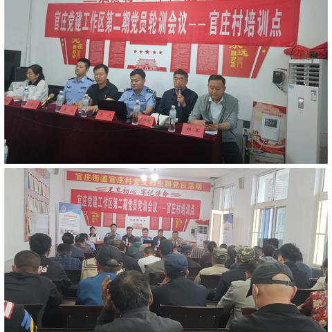 凝心铸魂强根基 砥砺奋进新征程——官庄党建工作区开展第二期党员轮训