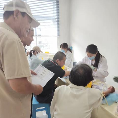 泺口街道开展计生特殊家庭免费健康体检活动