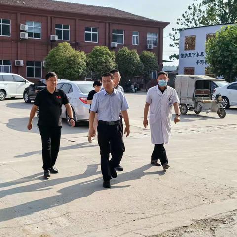 永城市市政府副市长徐永超一行莅临酂城镇调研指导当前重点工作