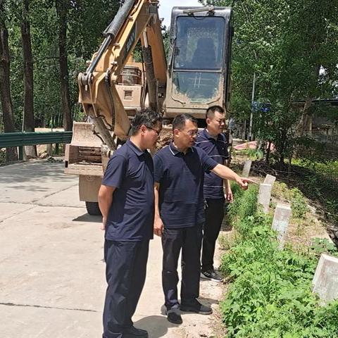 永城市市政府副市长徐永超督导 酂城镇农田排涝工作