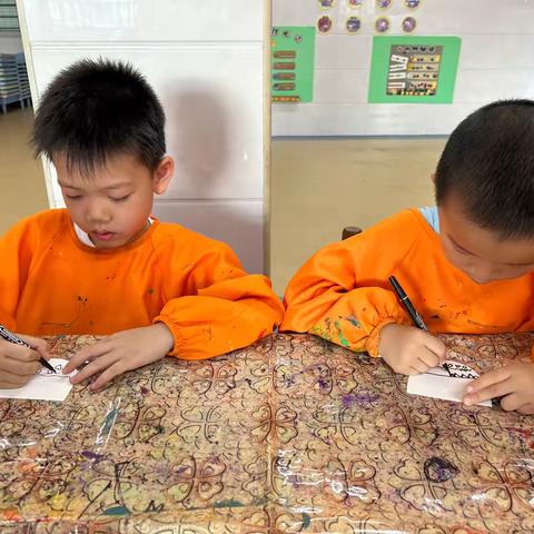 竹二幼儿园中班级创意美术《鸭舌帽🧢》