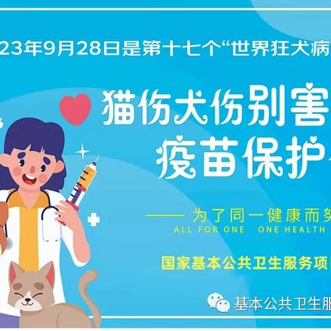 世界狂犬病日 ——为了同一健康而努力