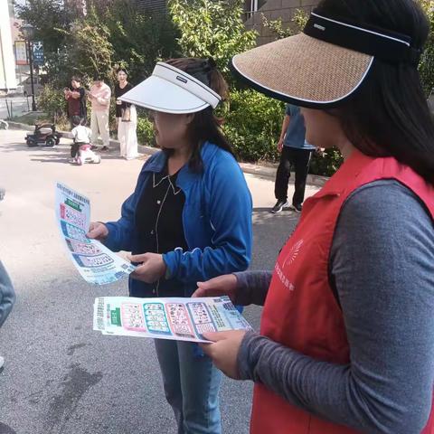 通济街道江南六期社区开展垃圾分类宣传活动