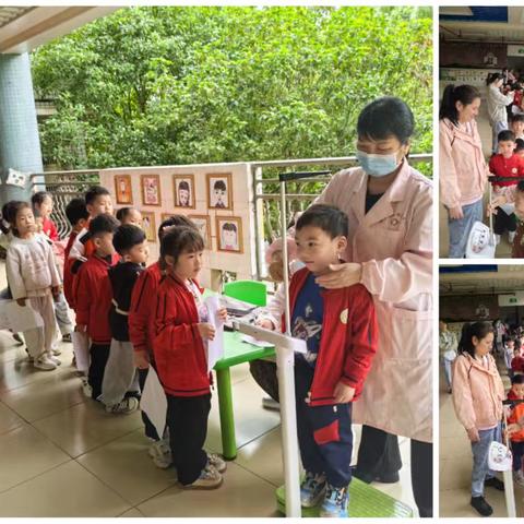 体检护航 健康相伴 —湘粤幼儿园朵三班幼儿健康体检活动