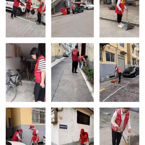 为打造整洁优美的城市环境，郾城区清洁行动中