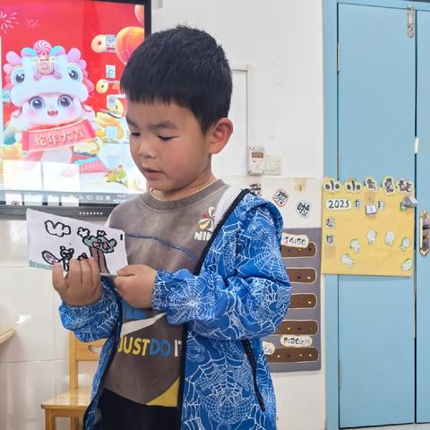 画中有话——高唐县赵寨子镇中心幼儿园大二班语言区持续性观察记录