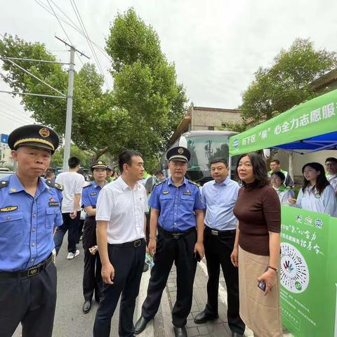 燕山中队全力“护航”高考