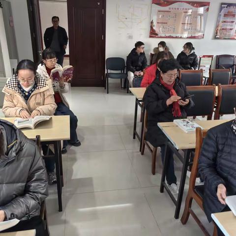 泺口街道北闸子社区开展“喜阅新春启新程 书香泉城润万家”主题读书活动