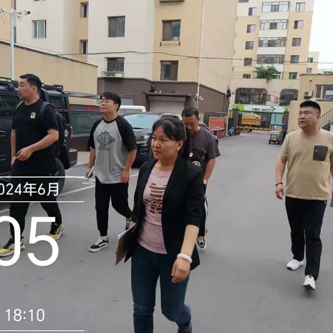 韶华社区开展夜查行动—“从身边事开始、筑牢安全防线”