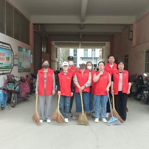 长清区组织开展爱卫月义务劳动集中行动日活动