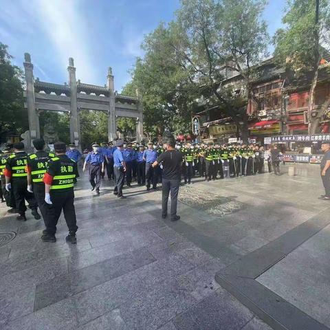 【莲湖 北院门】日常巡查不松懈，城市管理精细化