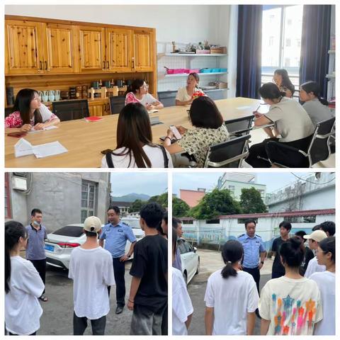 “不跟陌生人走”——2023年漳墩中心幼儿园防骗演练