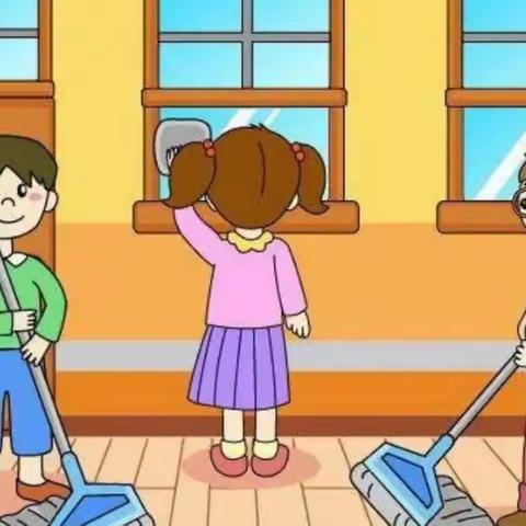 清洁校园   劳动有我——开封大学附属小学开展校园清洁活动