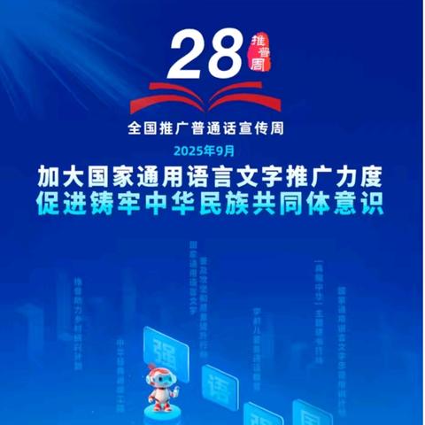 鸡泽县第六实验小学第28届全国推广普通话宣传周系列活动