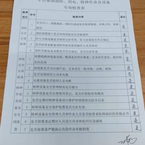 中百仓储保利大都会店安全专项检查报告
