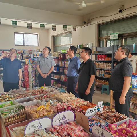 市供销社主任张军到广平县调研指导农村超市改造提升工作