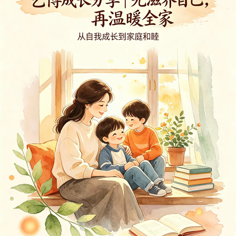 艺博教育《内驱力—唤醒陪伴营》成长分享—先滋养自己，再温暖全家
