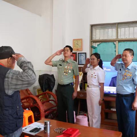 暖情敬老月 陪伴老兵行 ——灵山三中一堂精神传承的研学精品课