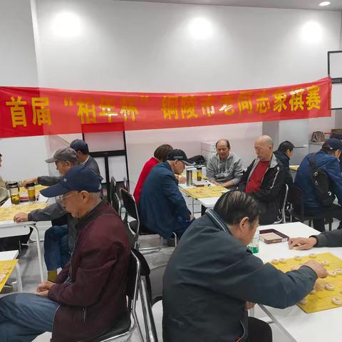 首届“柏年杯”铜陵市老同志象棋赛圆满落幕