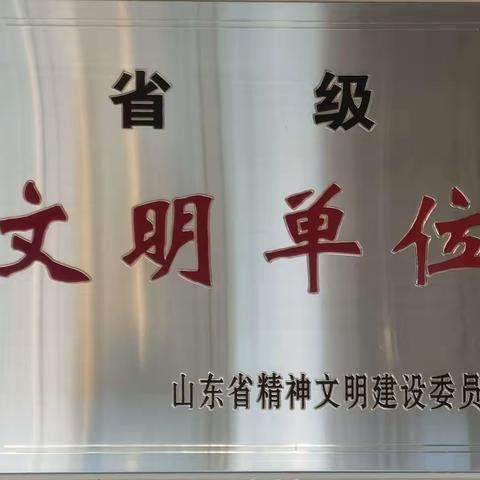 喜报！诸城市人力资源和社会保障局荣获“省级文明单位”荣誉称号