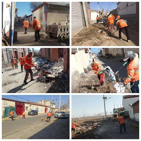 持续开展精细化保洁，落实春季环境卫生整治